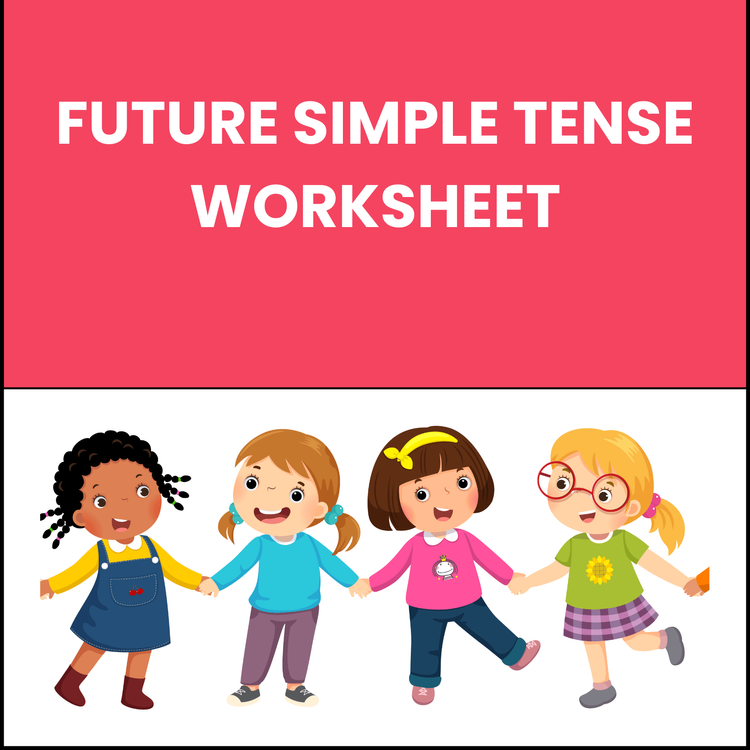 Future Simple Tense Worksheet for Grade 2