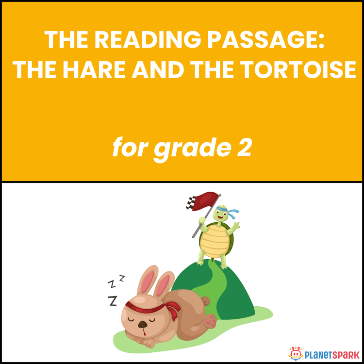 Grade 2 Reading Passage on The Hare and the Tortoise