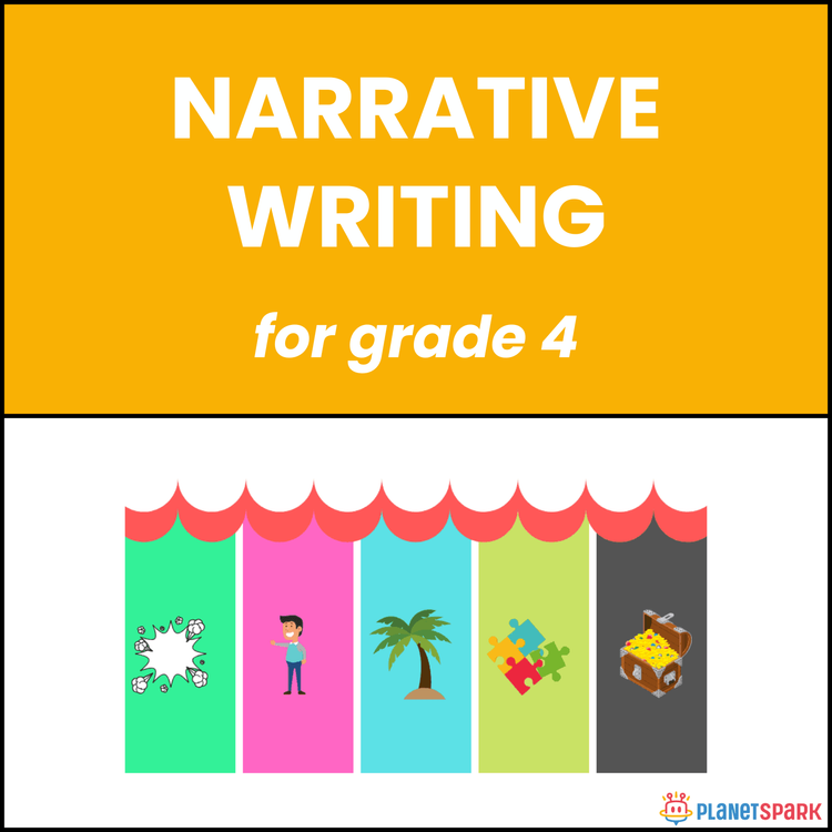 Class 4 Writing Worksheet on Guided Narrative Story