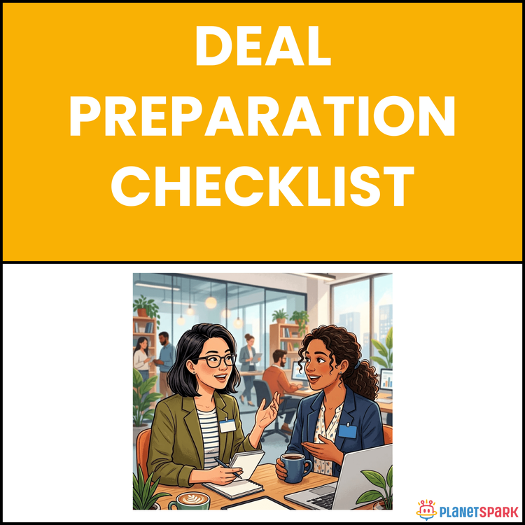 Deal Preparation Checklist