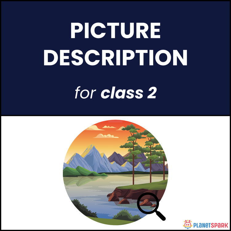 Class 2 Worksheet: Picture-Based Sentence Writing