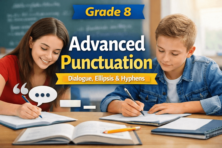 Advanced Punctuation Exercises for Class 8 Students [PDF]