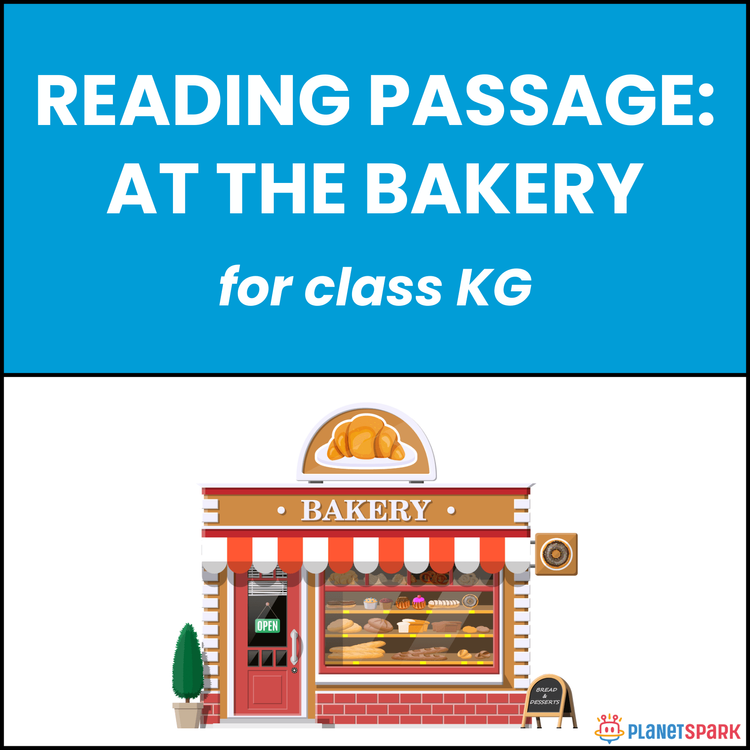 Class KG Unseen Passage on At the Bakery