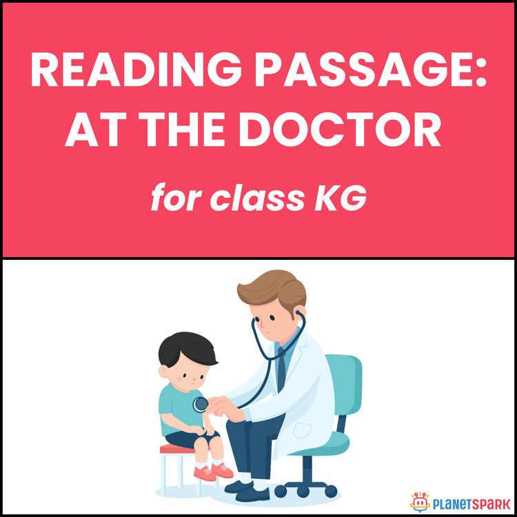 Class KG Unseen Passage on At the Doctor