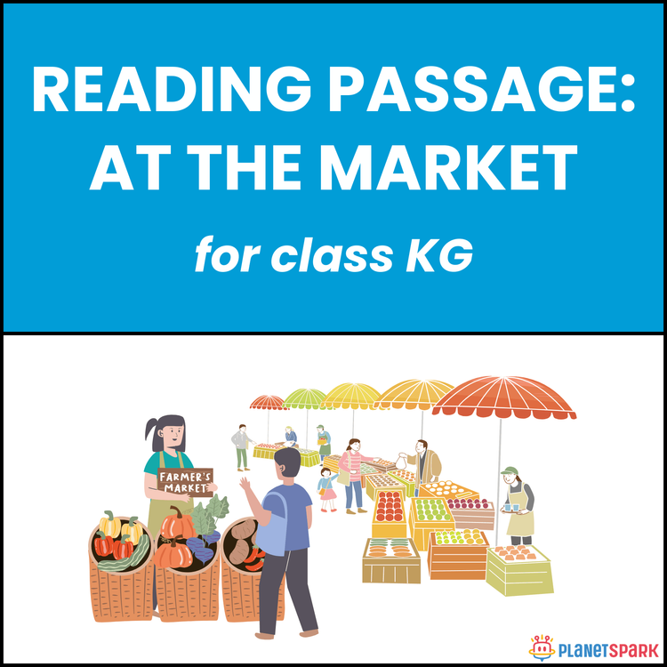 Class KG Unseen Passage on At the Market