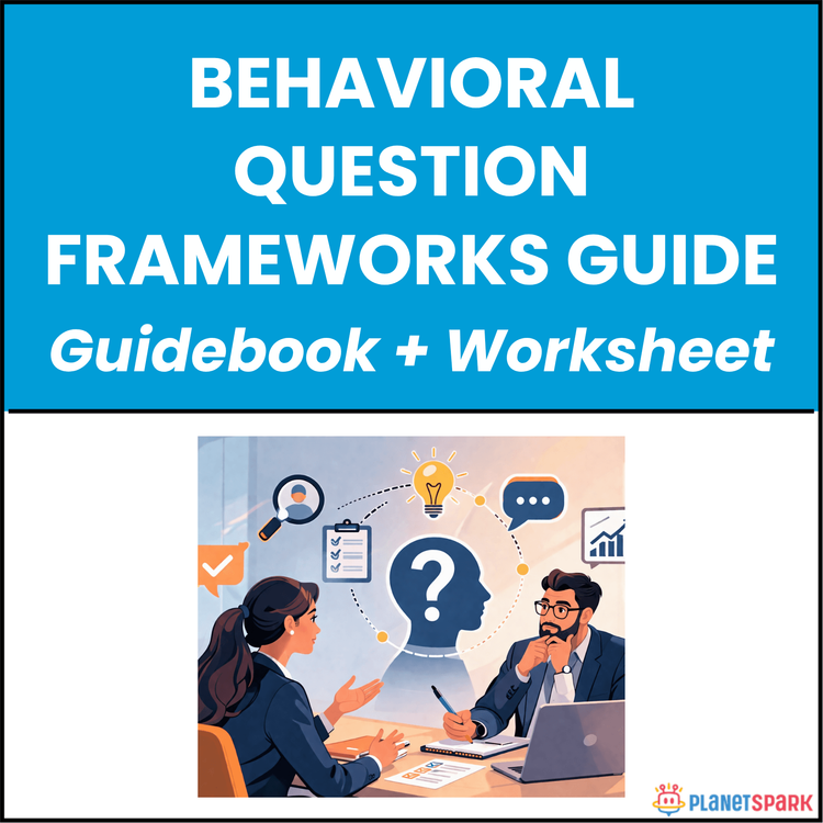 Behavioral Question Frameworks Guide
