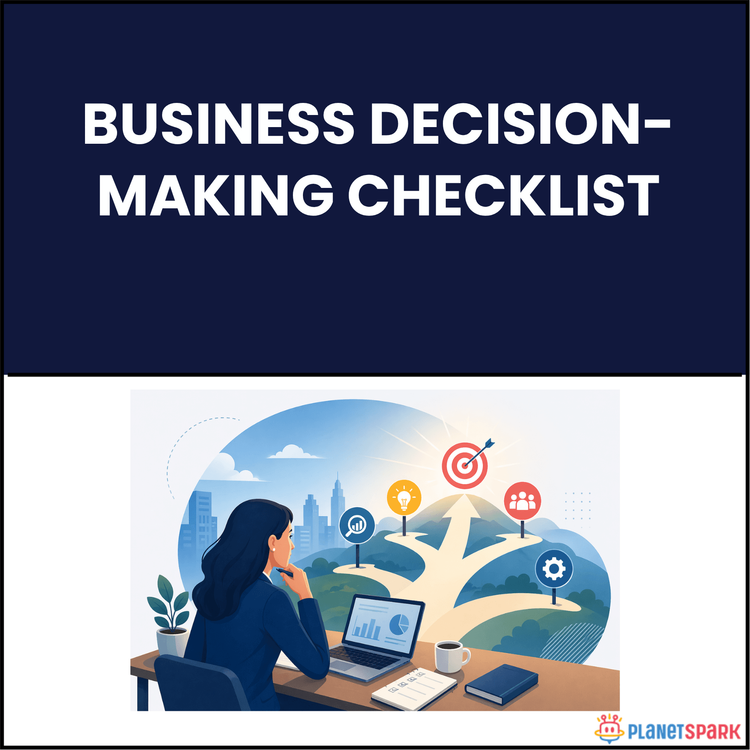 Business Decision-Making Checklist