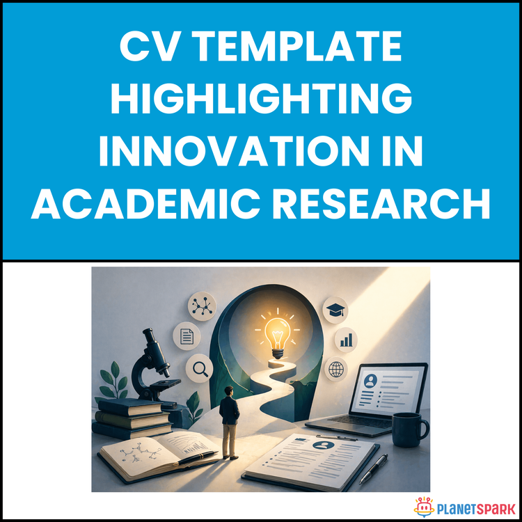 CV Template Highlighting Innovation in Academic Research
