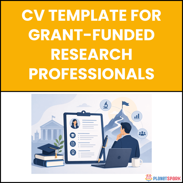 CV Template for Grant-Funded Research Professionals