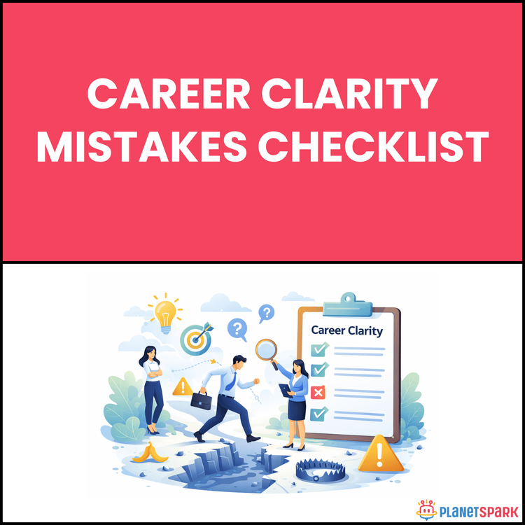 Career Clarity Mistakes Checklist