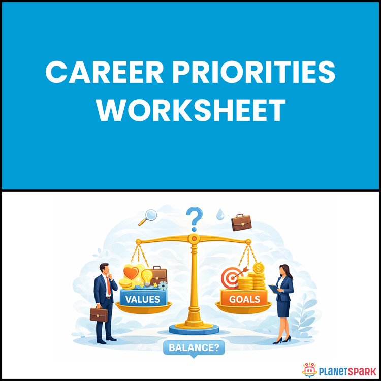 Career Priorities Worksheet