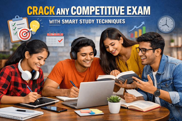 Crack Any Competitive Exam with Smart Study Techniques
