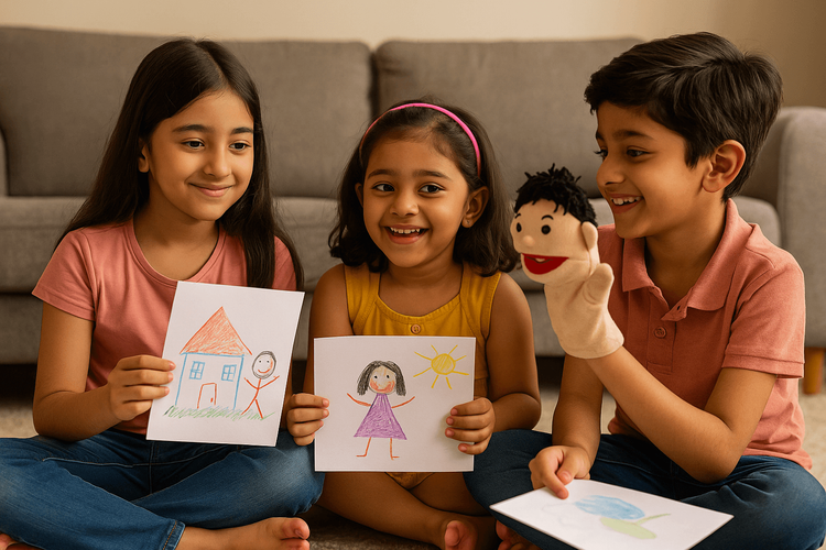 How Children Use Storytelling to Process Emotions: A Parent’s Guide