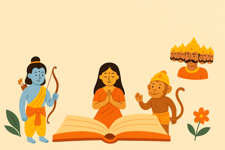 Ramayan Story for Kids: Writing Lessons with Sample Essays