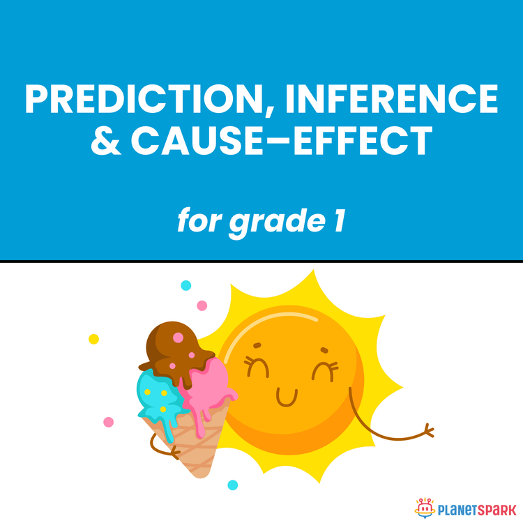 Class 1 English Worksheet on Prediction Inference Cause