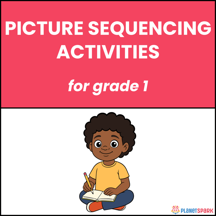 Class 1 Worksheet on Picture Sequencing Activities