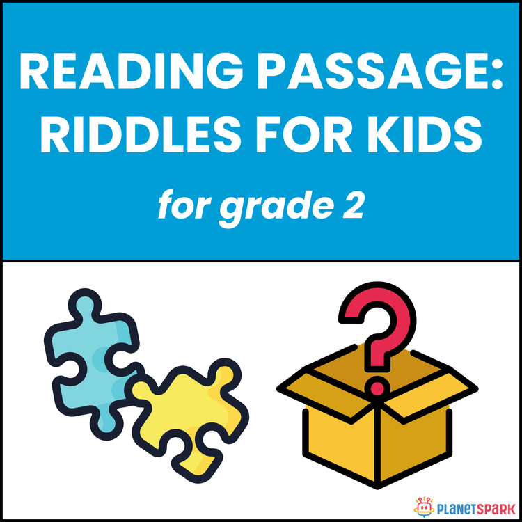 Class 2 English Reading Passage on Riddles for Kids