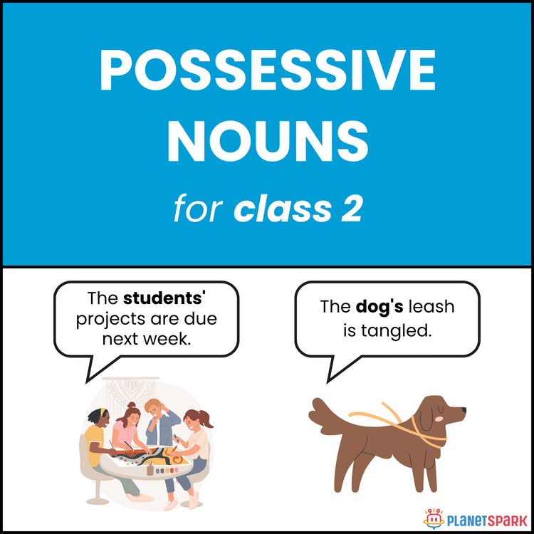 Class 2 Possessive Nouns Grammar Worksheet
