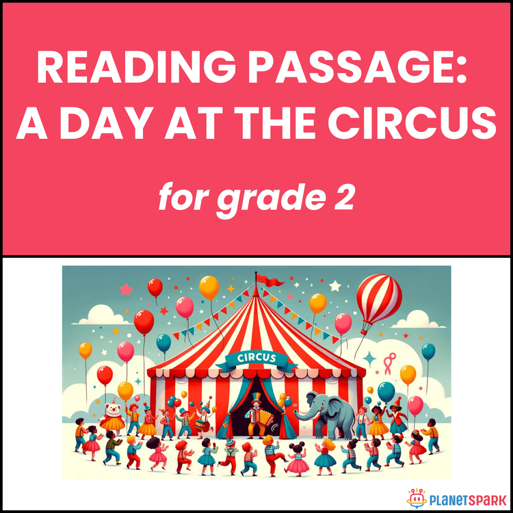 Class 2 Reading Passage on A Day at the Circus