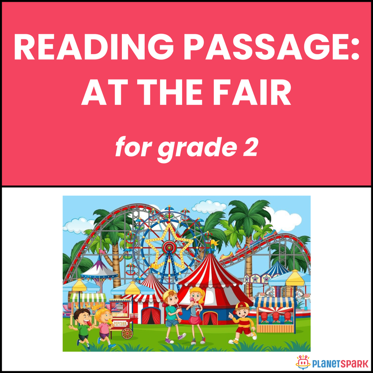 Class 2 Reading Passage on At the Fair