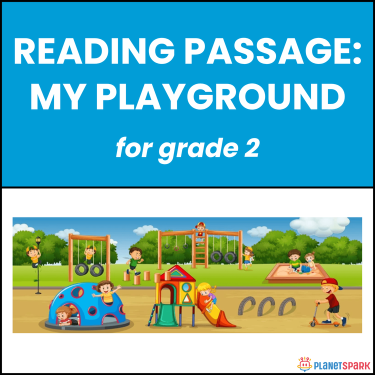 Class 2 Reading Passage on My Playground