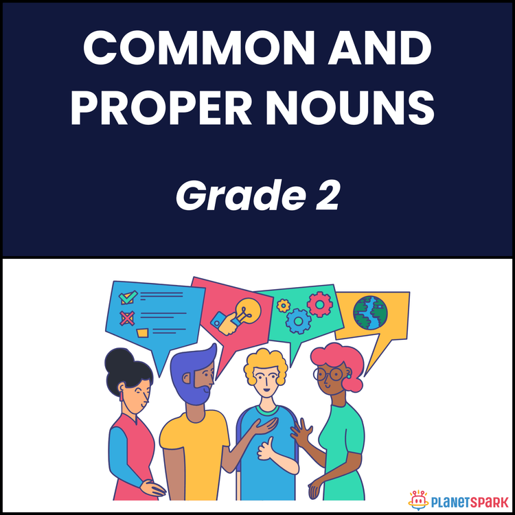 Class 2 Worksheet on Common and Proper Nouns