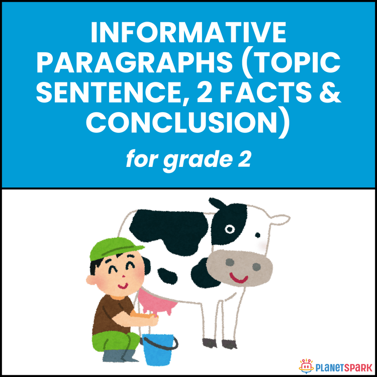 Class 2 Worksheet on Informative Paragraph Skills