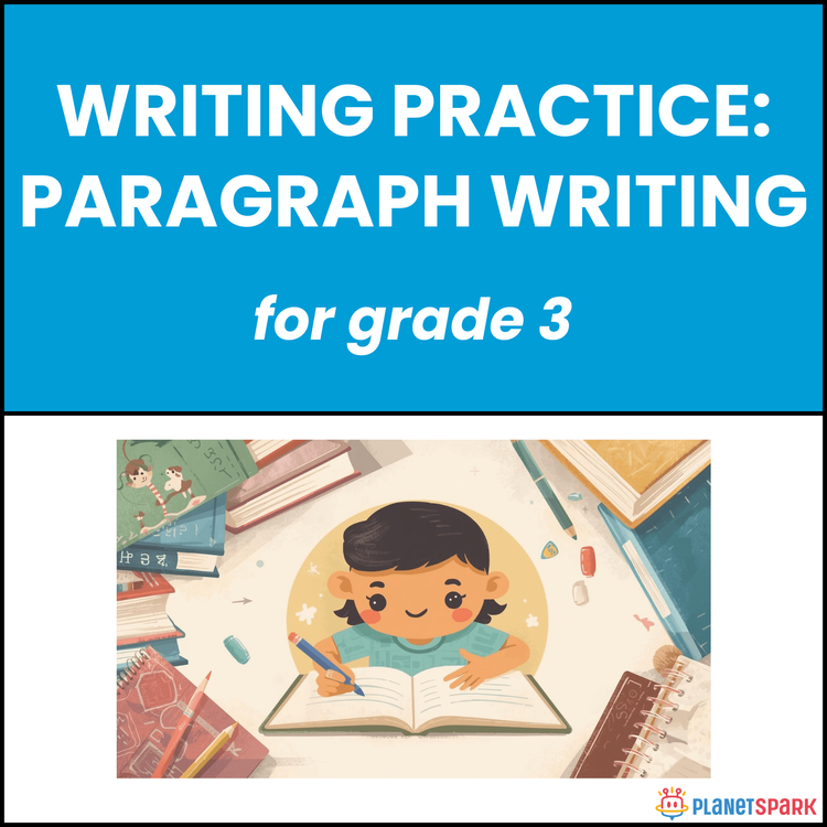 Class 3 English Worksheet for Paragraph Writing