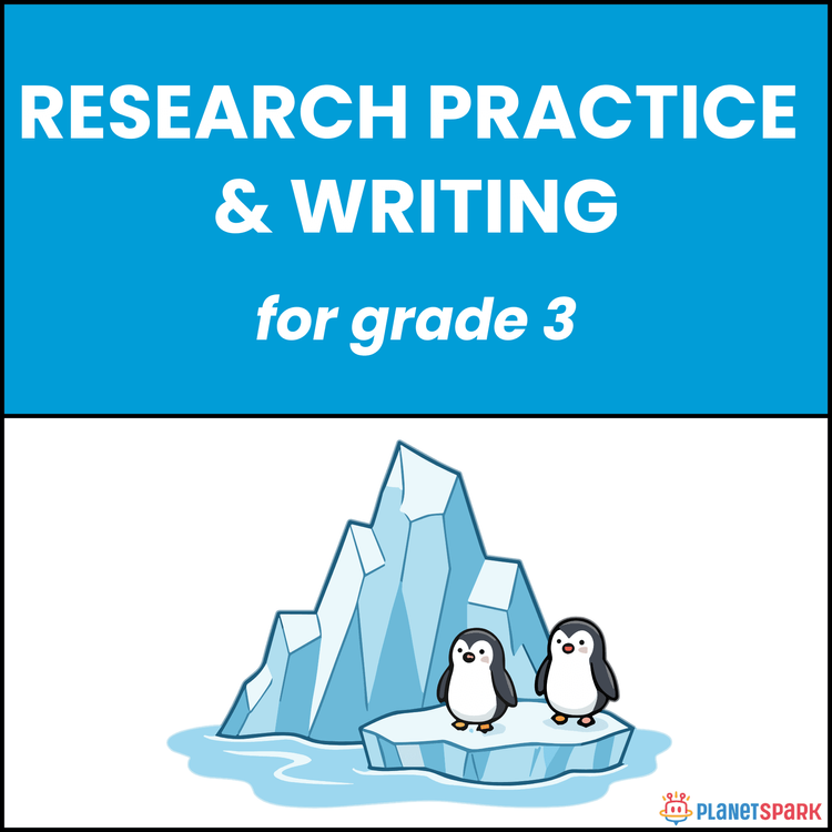 Class 3 Worksheet on Research Writing Skills