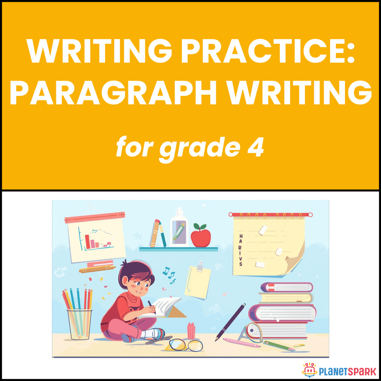 Class 4 English Worksheet for Paragraph Writing