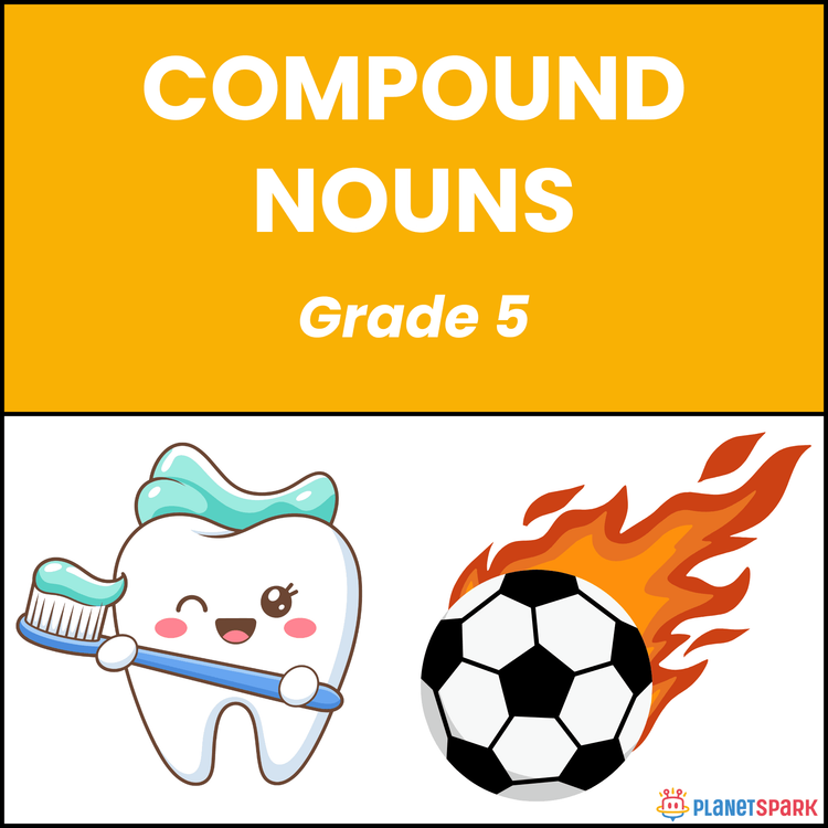 Class 5 Compound Nouns Grammar Practice Worksheet