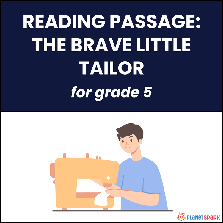 Class 5 Reading Passage on The Brave Little Tailor