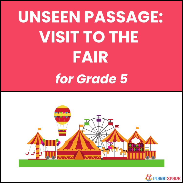 Class 5 Reading Passage on Visit to the Fair