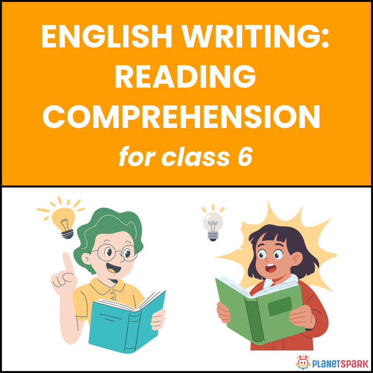 Class 6 English Worksheet on Reading Comprehension