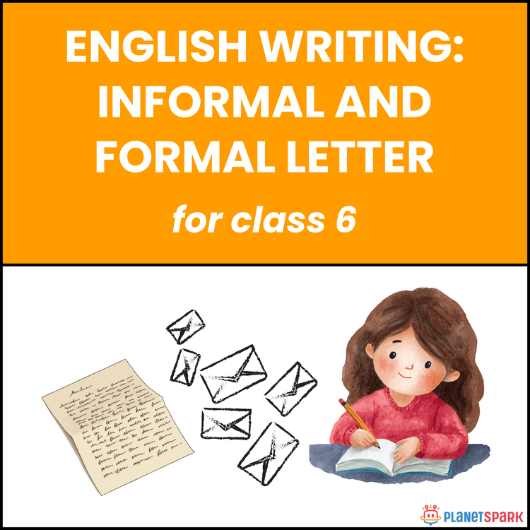 Class 6 English Writing Worksheet on Letter Writing