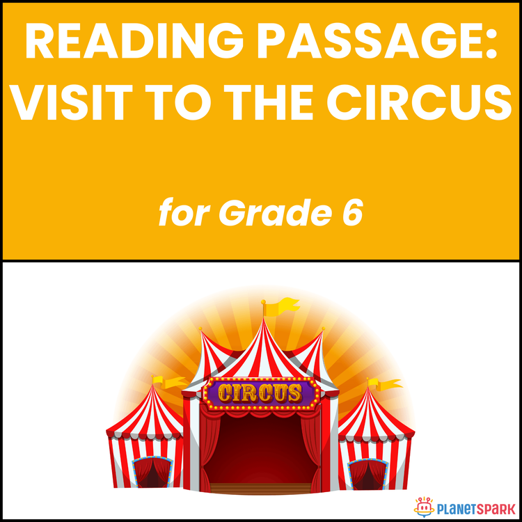 Class 6 Reading Passage on Visit to the Circus