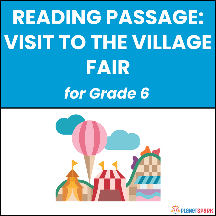 Class 6 Reading Passage on Visit to the Village Fair