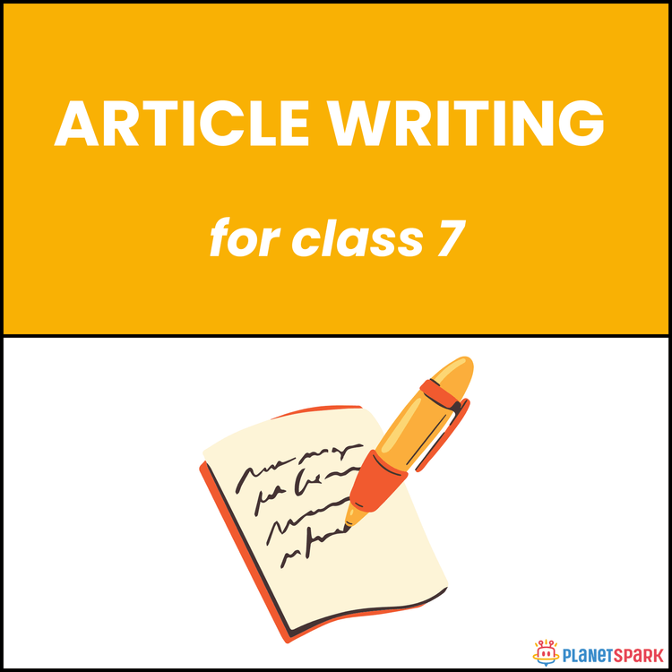 Class 7 Writing Worksheet on Article Writing