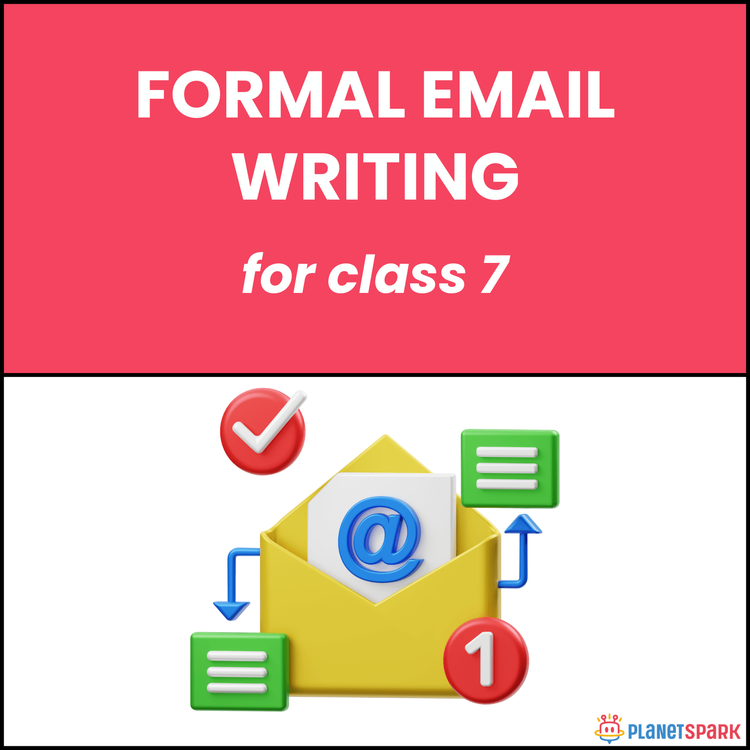Class 7 Writing Worksheet on Formal Email Writing