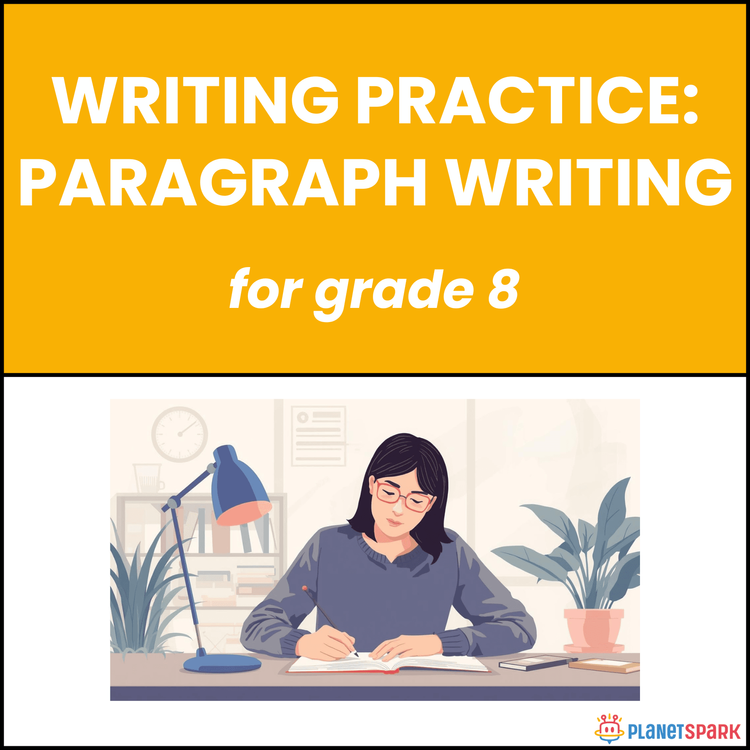 Class 8 English Worksheet for Paragraph Writing