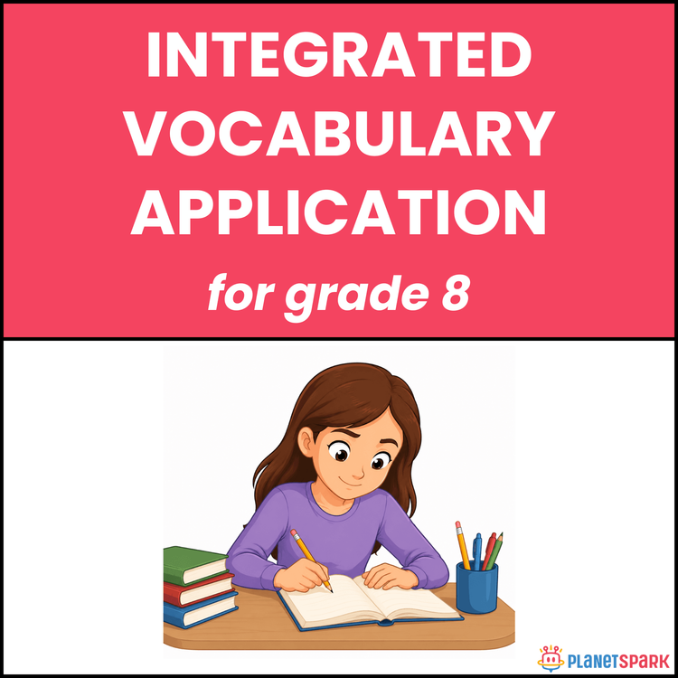 Class 8 English Worksheet on Integrated Vocabulary