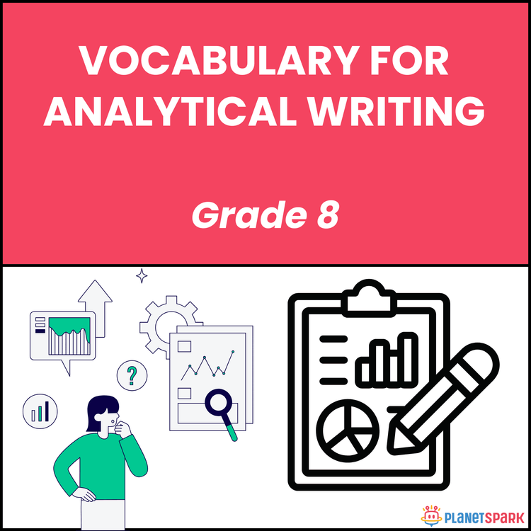 Class 8 Grammar Worksheet on Analytical Vocabulary