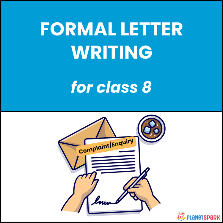 Class 8 Writing Worksheet on Formal Letter Writing