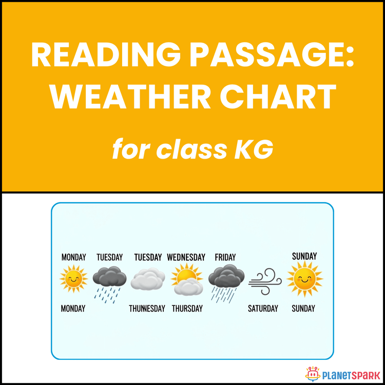 Class KG Weather Chart Activity