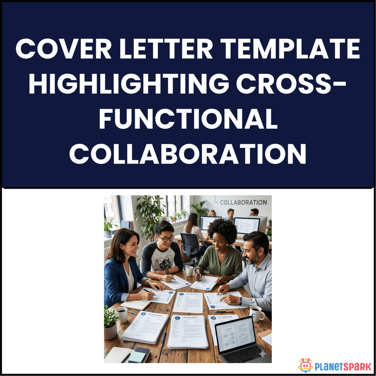 Cover Letter Template Highlighting Cross-Functional Collaboration