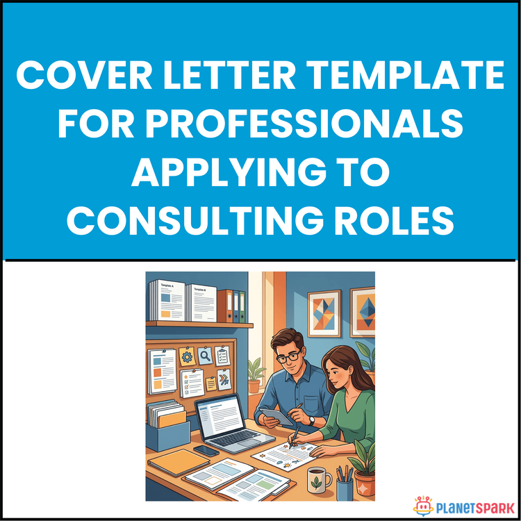 Cover Letter Template on Professionals Applying to Consulting Roles