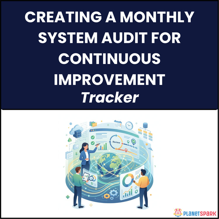 Creating a Monthly System Audit for Continuous Improvement