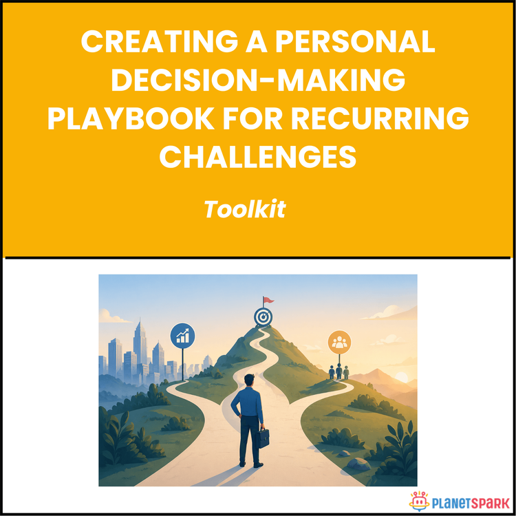 Creating a Personal Decision-Making Playbook for Recurring Challenges