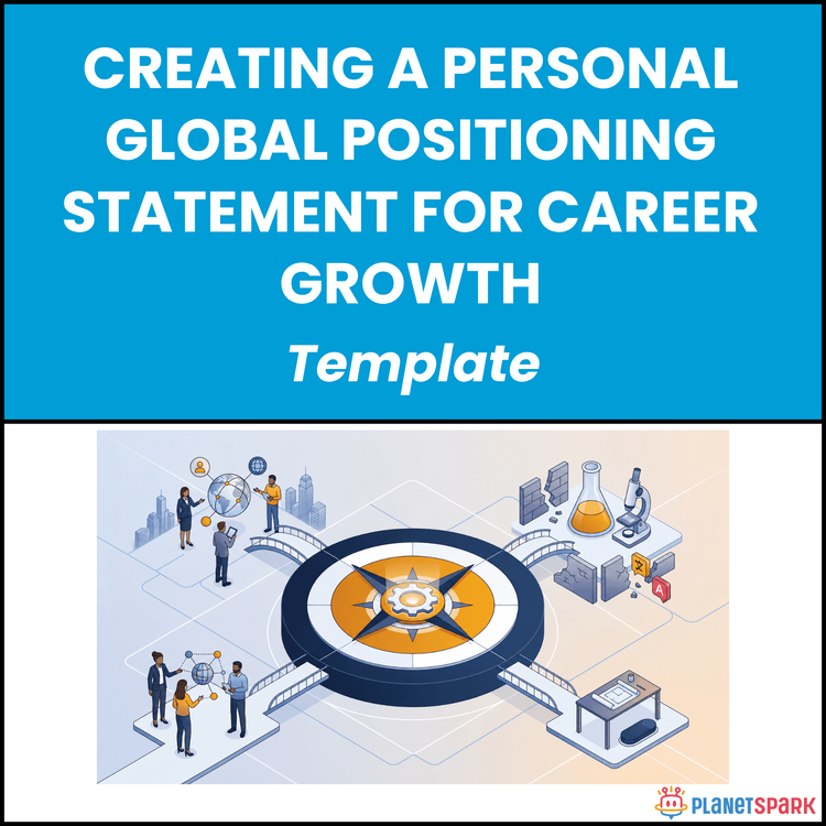 Creating a Personal Global Positioning Statement for Career Growth