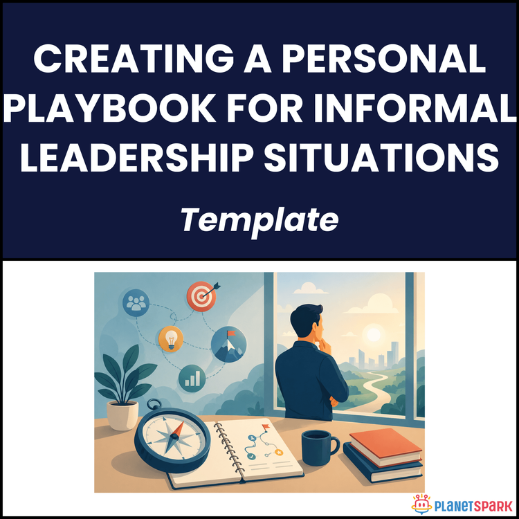 Creating a Personal Playbook for Informal Leadership Situations